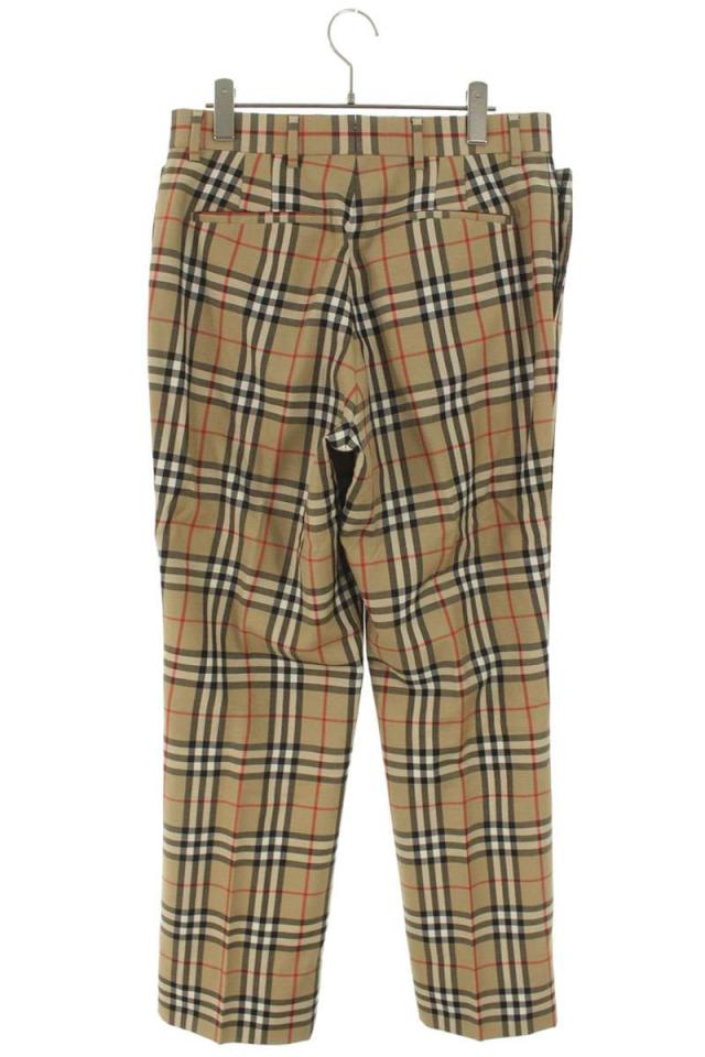 バーバリー サイズ:46 8022545 ノヴァチェックロングパンツ 中古 BS99