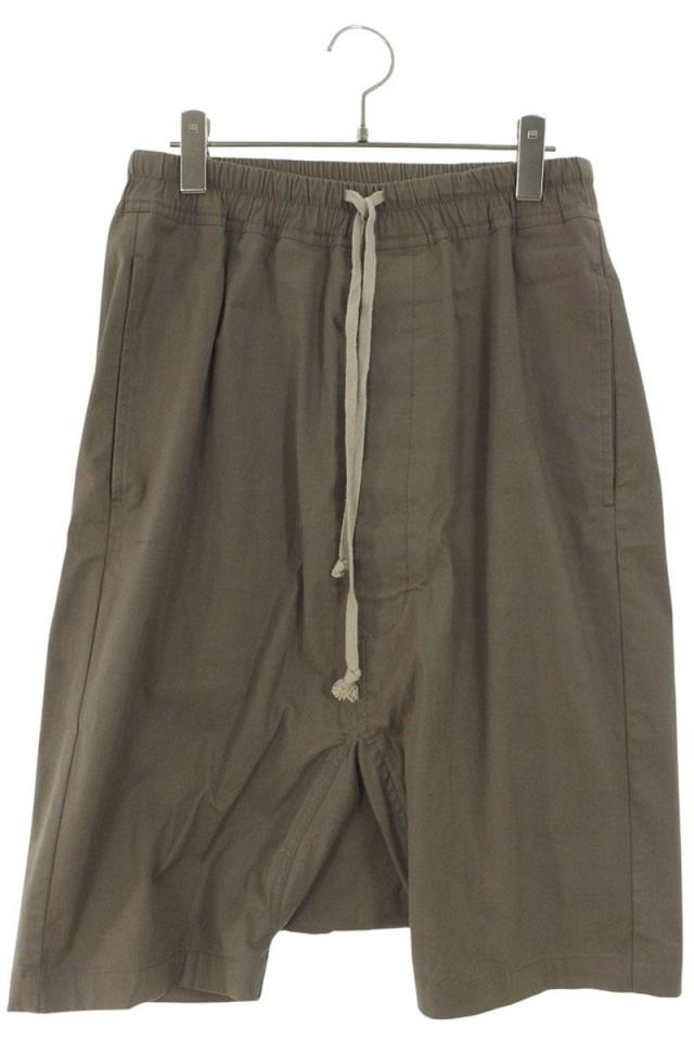 リックオウエンス サイズ:44  24SS  RU01D3384-TE Ricks Podsドローストリングハーフパンツ 中古 BS99