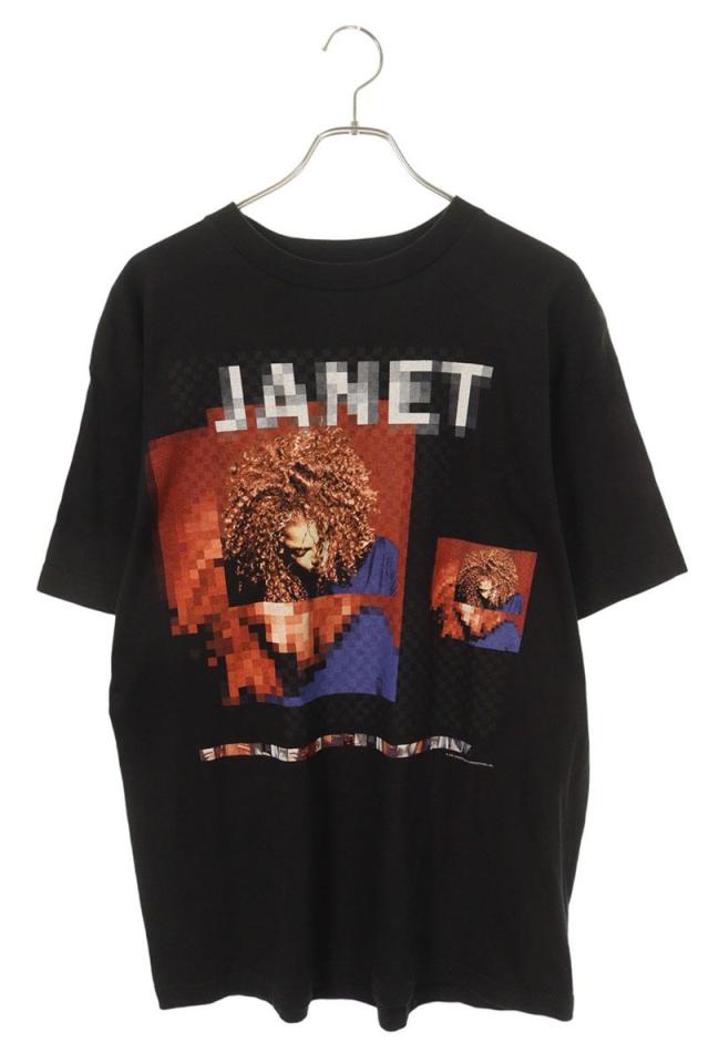 ヴィンテージ サイズ:L  ジャネットジャクソン アーティストプリントTシャツ 中古 BS99