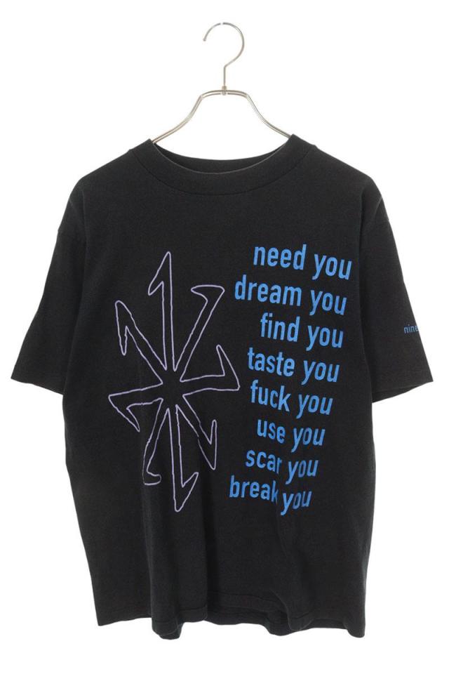 ヴィンテージ サイズ:L  NINE INCH NAILS ナインインチネイルズ 1995 ETASERTシャツ 中古 BS99