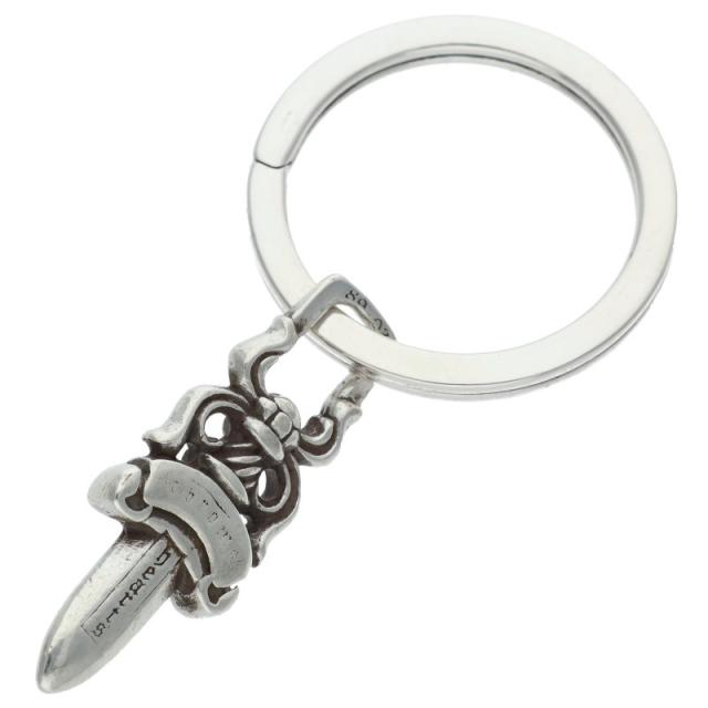 クロムハーツ   RNG&No5 DGGR キーリング#5ダガー シルバーキーリング 中古 NO05