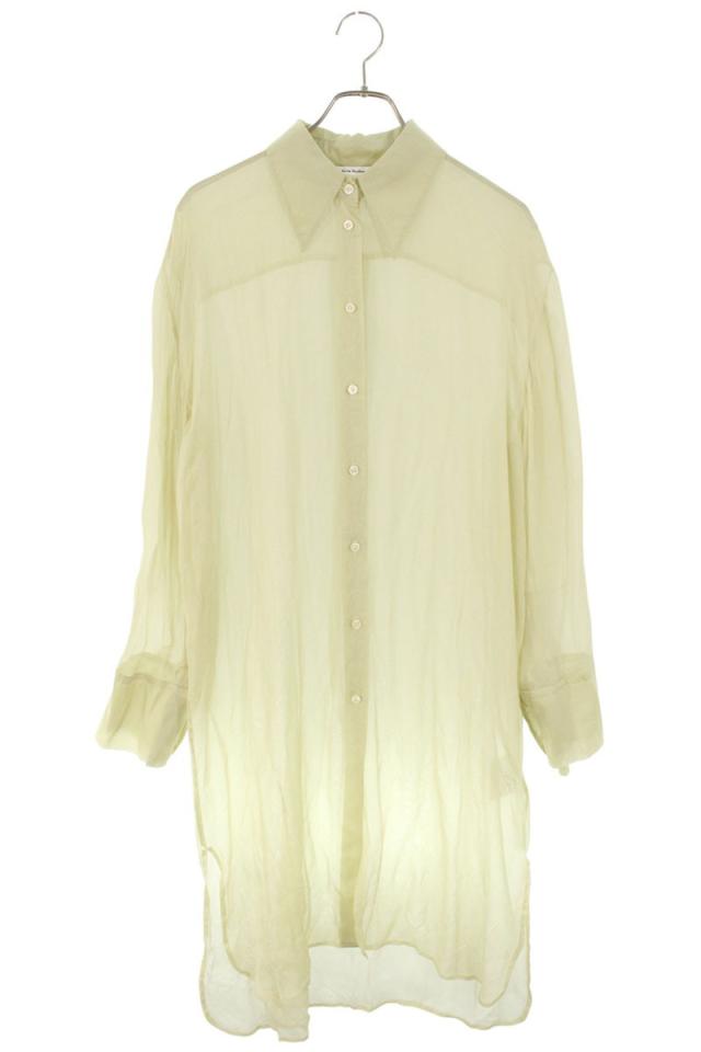 アクネストゥディオズ サイズ:34 シースルーシャツワンピース 中古 BS99