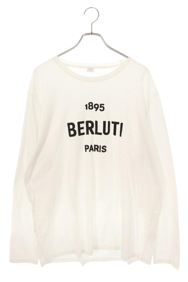 ベルルッティ サイズ:3XL  R19JRL52JAEK フロントロゴ長袖カットソー 中古 BS99