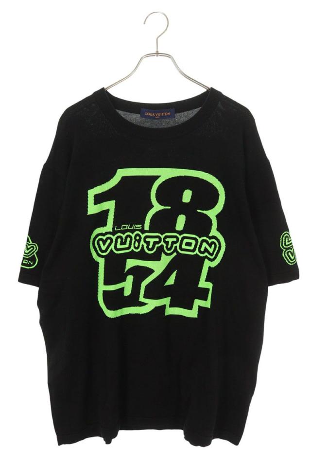 ルイヴィトン サイズ:5L  22AW  RM222 ZTD HNN78W グラフィックニットTシャツ 中古 SB01