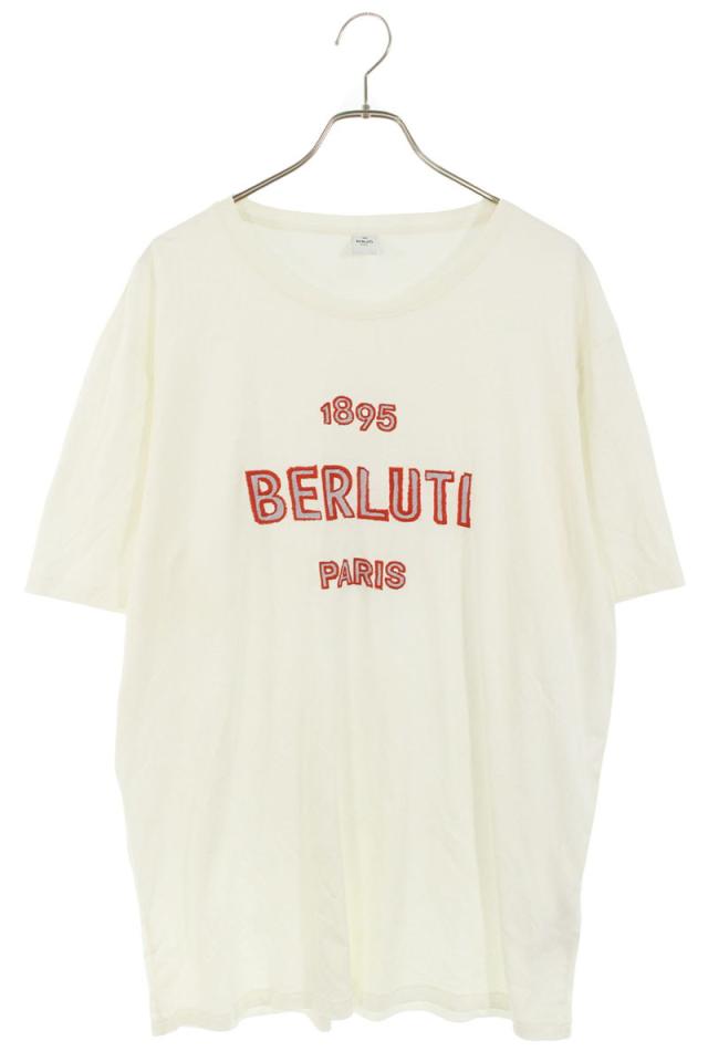 ベルルッティ サイズ:3XL  R22JRS76JAEK フロント刺繍Tシャツ 中古 BS99