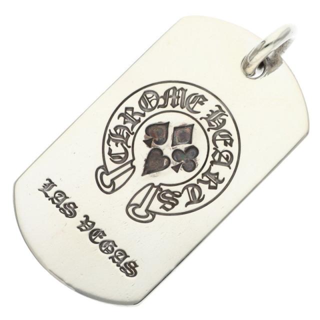 クロムハーツ D TAG LRG LTD ラージドッグタグ ラスベガス限定ラージドッグタグネックレストップ 中古 NO05
