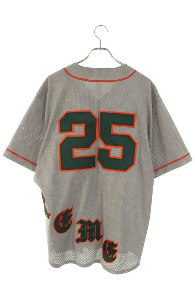 シュプリーム サイズ:L  25SS  Old English Baseball Jersey オールドイングリッシュベースボール半袖シャツ 中古 BS99 シュプリーム サイズ:L 25SS Old English Baseball Jersey オールド