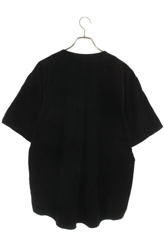 シュプリーム サイズ:L 18SS Corduroy Baseball Jersey サテンロゴ