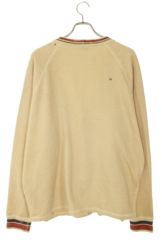 サンローランパリ サイズ:XL 635997 YBWM2 クラッシュ加工カーディガン