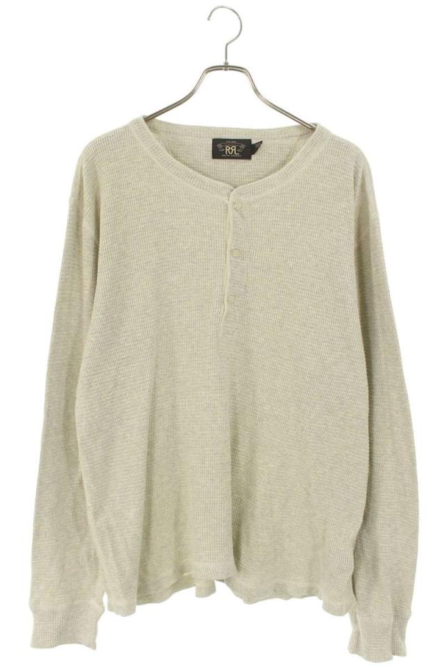 ダブルアールエル サイズ:XL  78726211001 ヘンリーネックサーマル長袖カットソー 中古 BS99