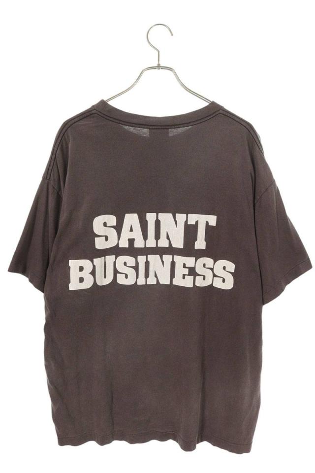 セントマイケル サイズ:XL SM-S22-0000-019 ヴィンテージ加工ロゴ