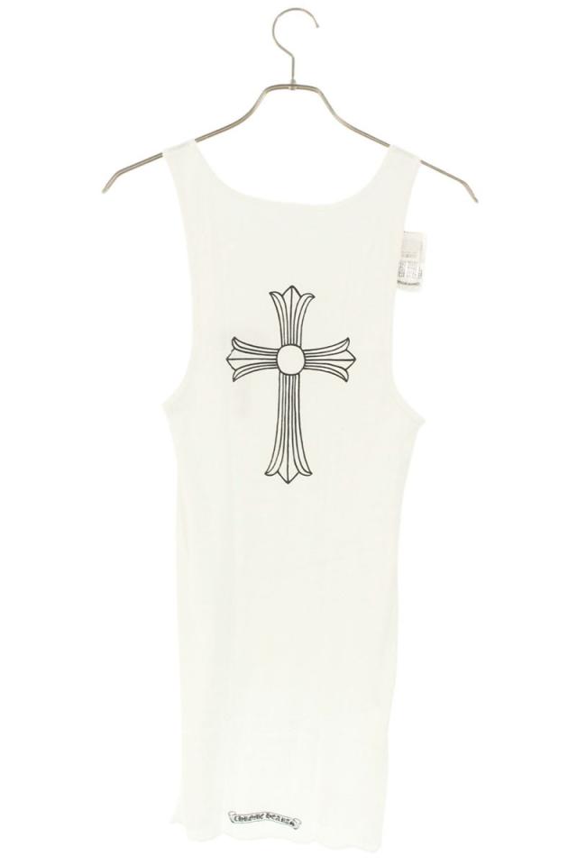 クロムハーツ サイズ:L RIB TANK バッククロスプリントリブタンク