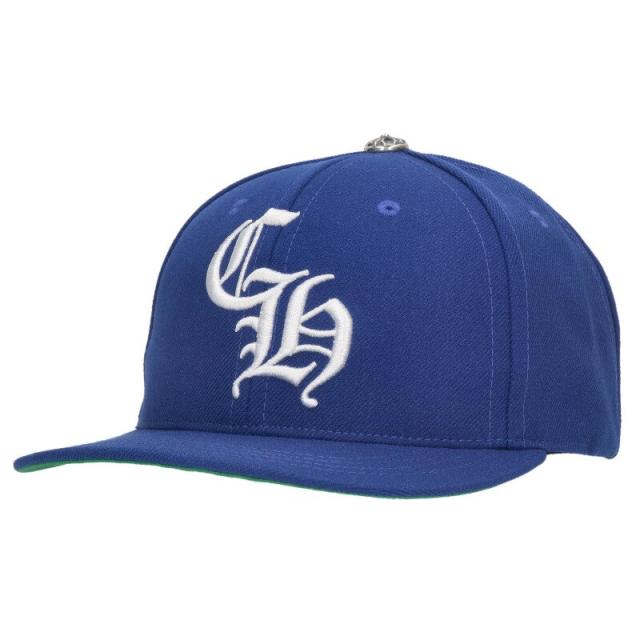 クロムハーツ   CH HAT CH刺繍ベースボール帽子 中古 SJ02