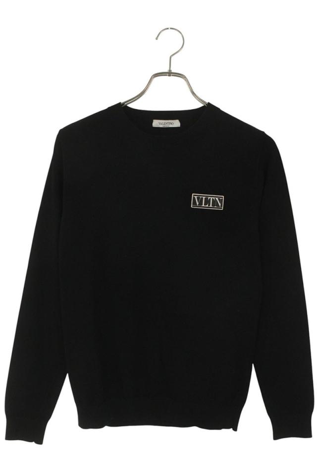 ヴァレンティノ サイズ:XS  UV3KC10P6N0 VLTNラバーパッチニット 中古 BS99