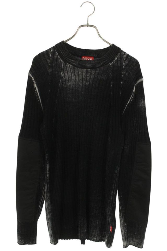 ディーゼル サイズ:L  K-RETRO ウォッシュ加工 リブニット 中古 BS99