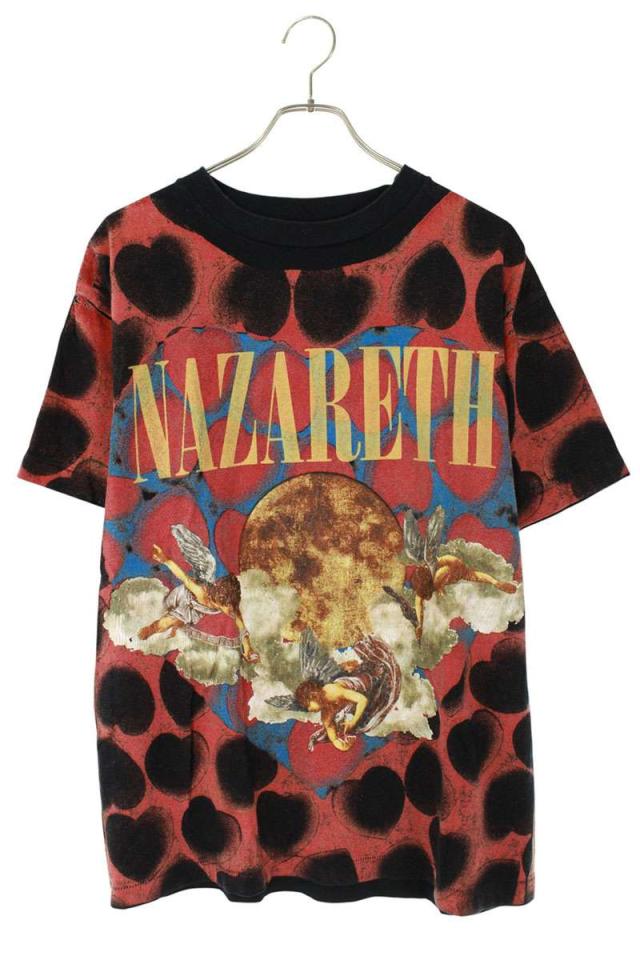 セントマイケル サイズ:M  21SS  SM-S21-0000-005 NAZARETHプリントTシャツ 中古 OM10