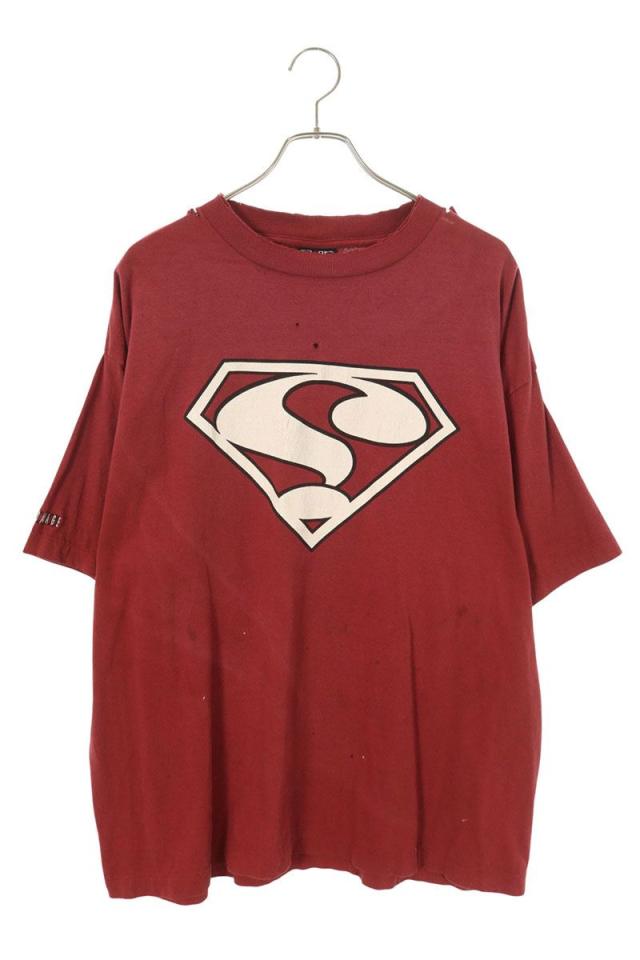 セントマイケル サイズ:XL  SM-HR8-0000-030 ヴィンテージ加工クエスチョンマークプリントTシャツ 中古 BS99