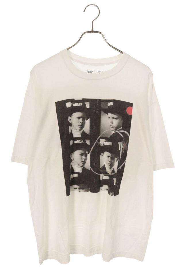 ネイバーフッド サイズ:XL  Keisuke Baba BF . TEE SS-1 フロントプリントTシャツ 中古 BS99
