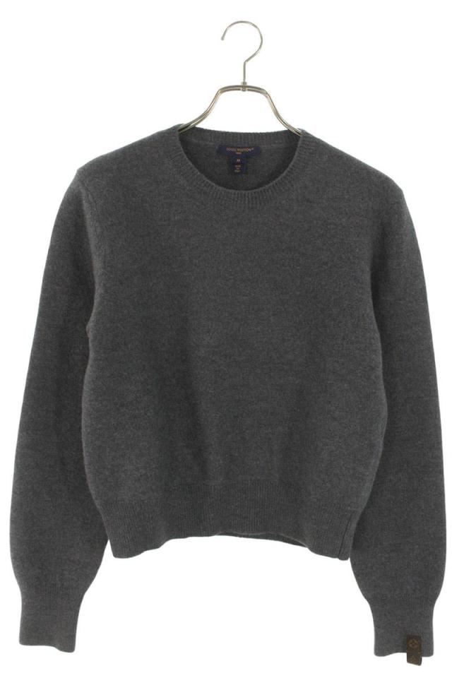 ルイヴィトン サイズ:M 23SS RW231B 131 FOKL80 ウールクルーネックニット 中古 SJ02