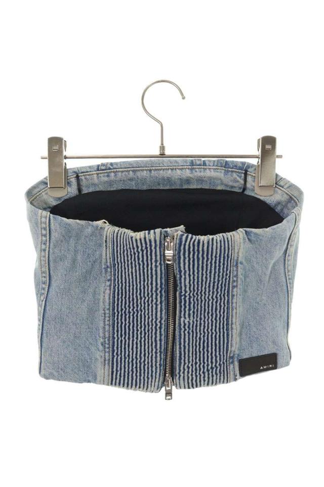 アミリ サイズ:S 24SS デニムビスチェ 中古 BS99