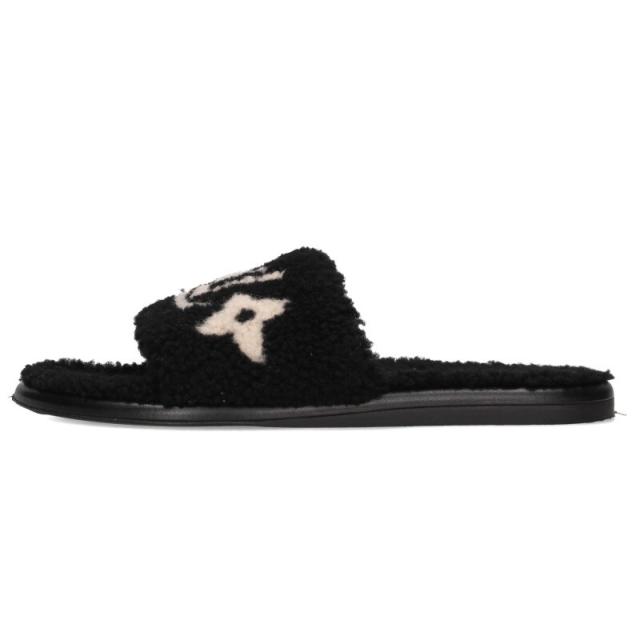 ルイヴィトン サイズ:40  パセオ・ライン LVロゴムートンフラットサンダル 中古 BS99 ルイヴィトン サイズ:40 パセオ・ライン LVロゴムートンフラット