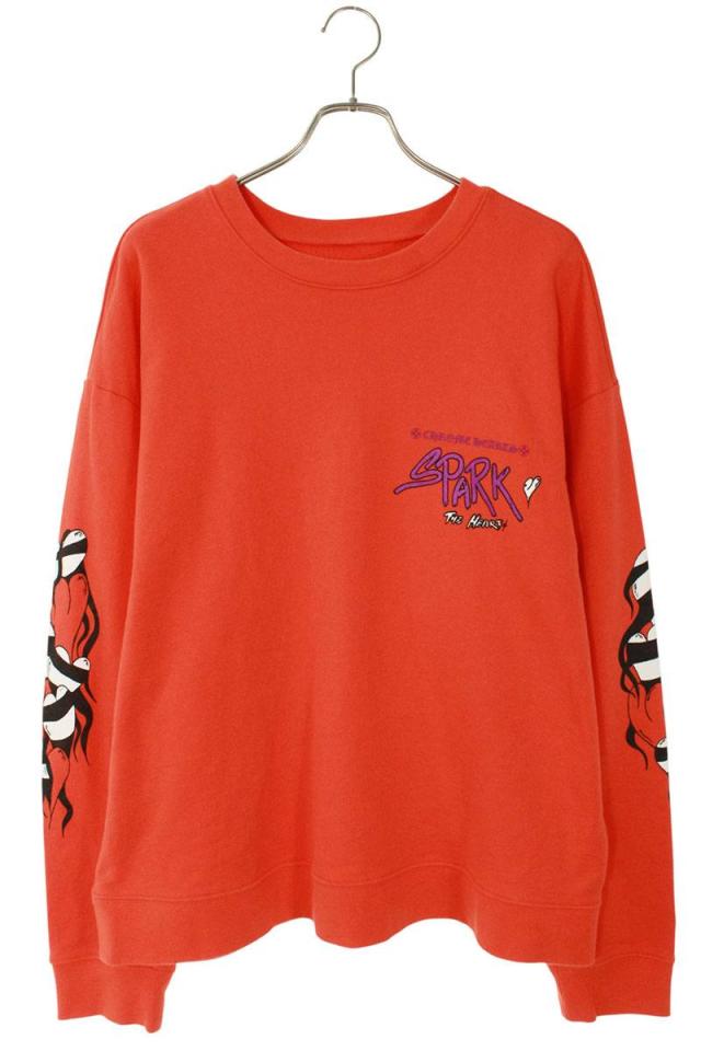 クロムハーツ サイズ:XL  PPO SPARK THE HEART SWTSHRT MATTY BOY スウェット 中古 SJ02