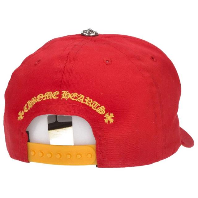 クロムハーツ CH HAT CHロゴ刺繍ベースボールキャップ 帽子 中古 SJ02