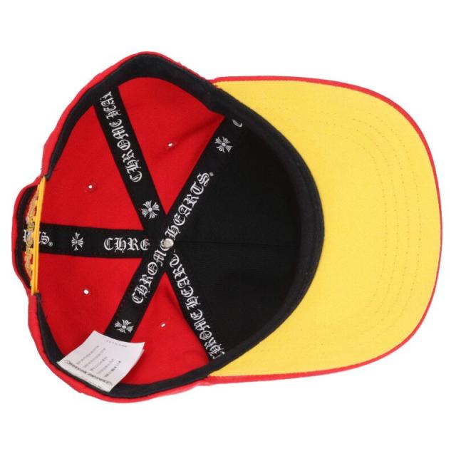 クロムハーツ CH HAT CHロゴ刺繍ベースボールキャップ 帽子 中古 SJ02
