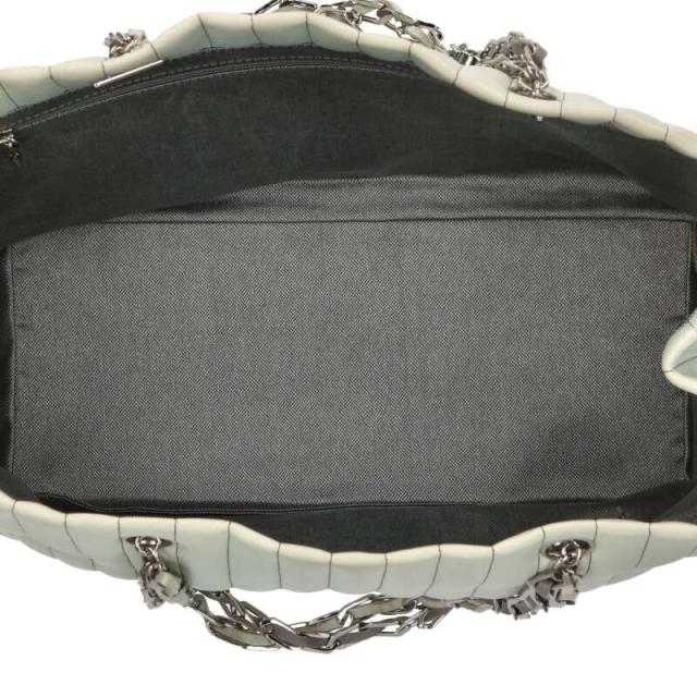 シャネル ニューマドモアゼル ラムスキンチェーントートバッグ 中古 BS99