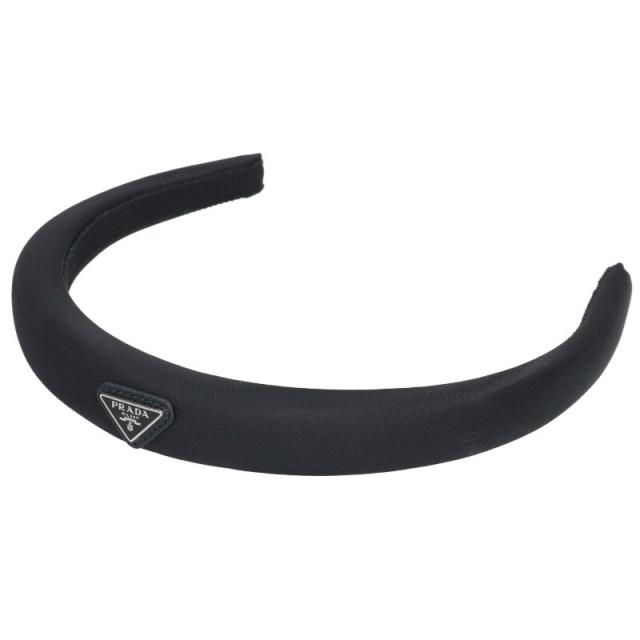 プラダ  三角プレートナイロンカチューシャ 中古 BS99
