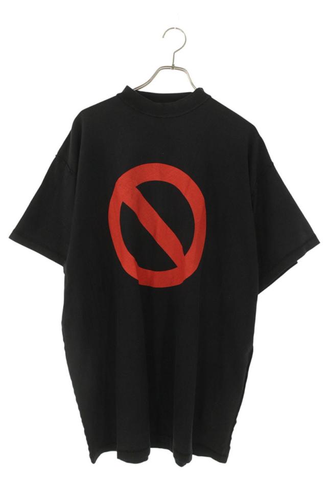 バレンシアガ サイズ:2  BFRND 787358 TQVG8 パスネックレス付きTシャツ 中古 BS99