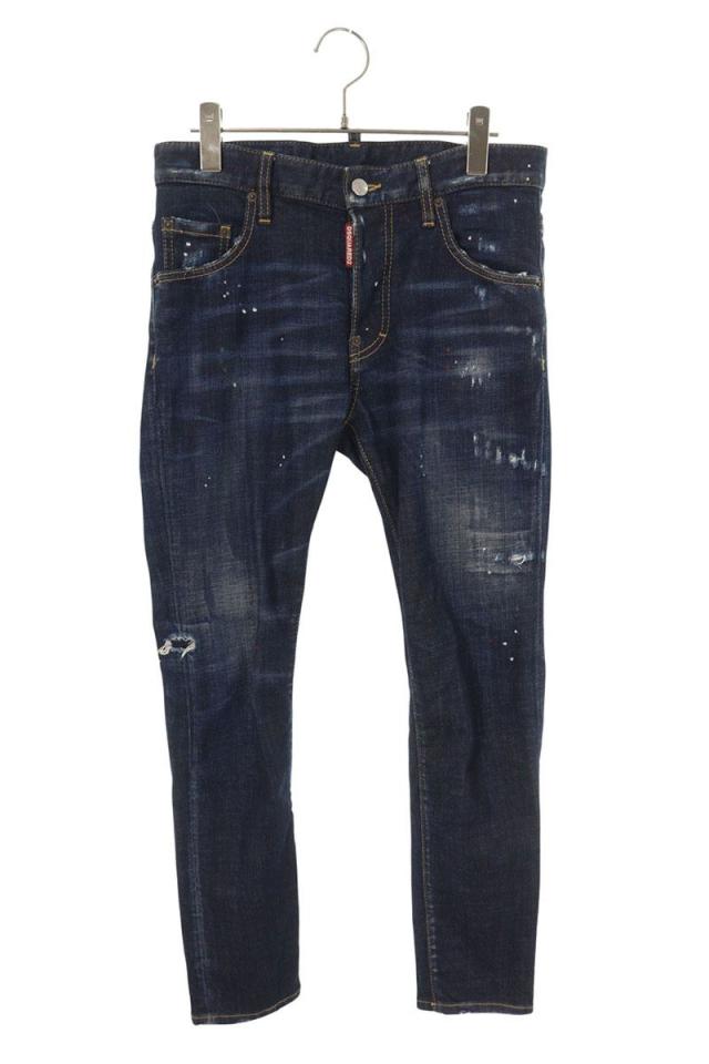 ディースクエアード サイズ:42  21SS  S79LA0028 ダメージ加工デニムパンツ 中古 BS99