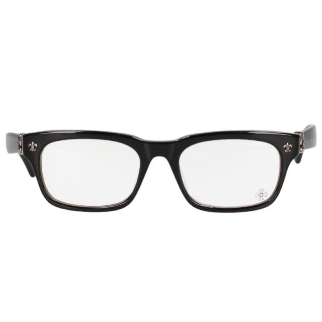 クロムハーツ サイズ:52□19-145  GITTIN ANY?-A BSフレアテンプルウェリントン眼鏡 中古 GZ11