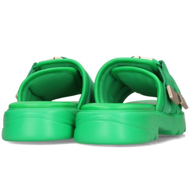 ボッテガヴェネタ サイズ:43 FRASH ダブルバックルフラッシュサンダル 中古 BS99 ボッテガヴェネタ サイズ:43 FRASH ダブルバックルフラッシュサンダル