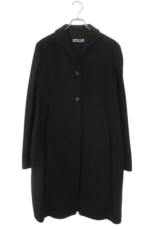 ジルサンダー サイズ:38 アルパカヘリンボーンコート 中古 BS99