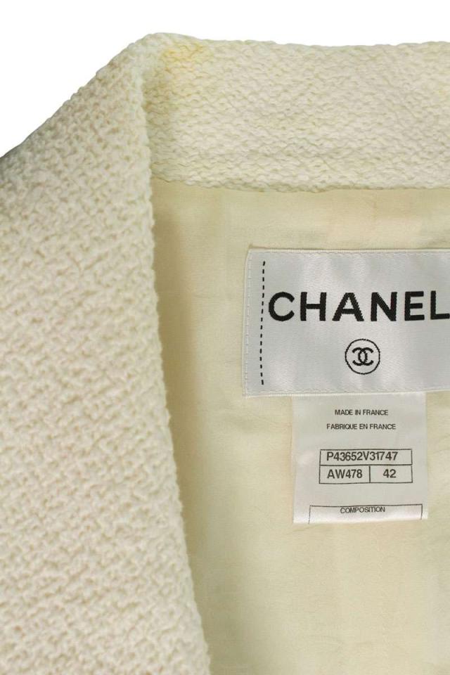 シャネル サイズ:42 P43652V31747 ココマークパールボタンジャケット