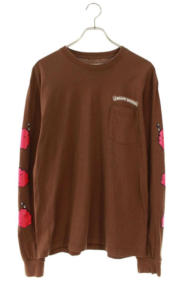 クロムハーツ サイズ:L  PPO STRUCTURE LS MATTY BOYバックプリント長袖カットソー 中古 GZ11