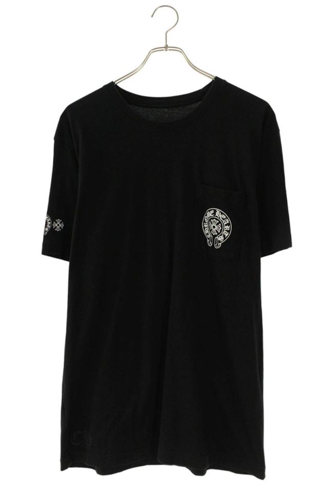 クロムハーツ サイズ:L CH T-SHRT 1 グラデーションサークルロゴプリントTシャツ 中古 SJ02
