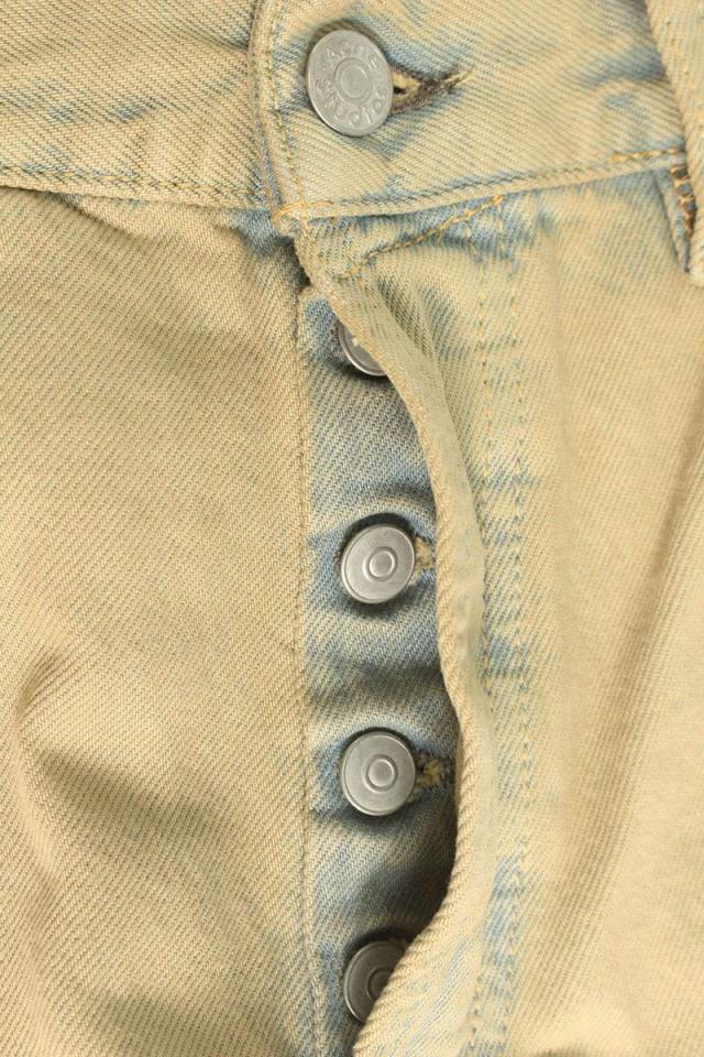 アクネストゥディオズ サイズ:31/32  2021M ヴィンテージ加工フレアワイドデニムパンツ 中古 SB01