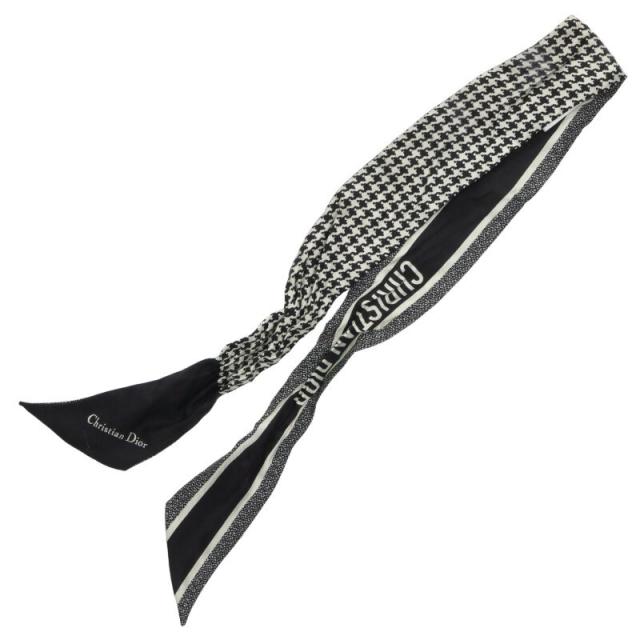 クリスチャンディオール   15MON106I601 ロゴシルクミッツァスカーフ 中古 BS99