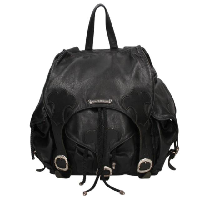クロムハーツ サイズ:S  BACKPACK-S スモールバックパック ガンスリンガーストラップレザーバックパックバックパック 中古 GZ11