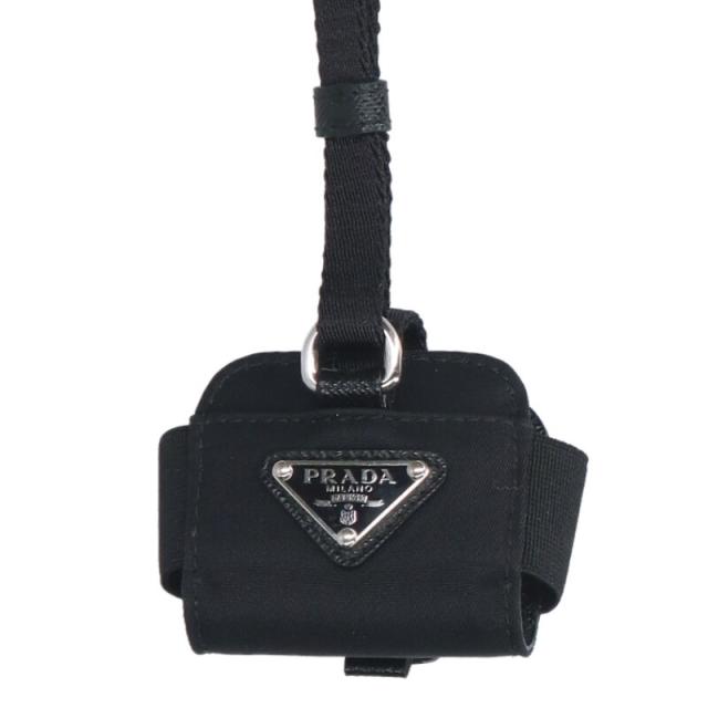 プラダ   1ZD005 三角プレートナイロンAirPods Pro ケース 中古 BS99