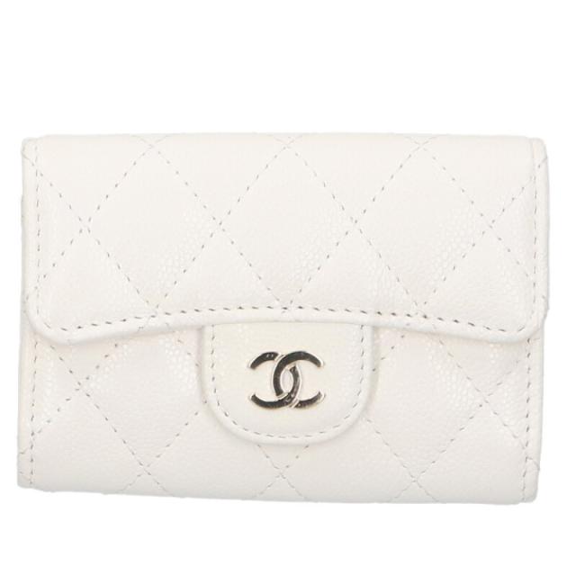 シャネル  キャビアスキンココマークキーケース 中古 BS99