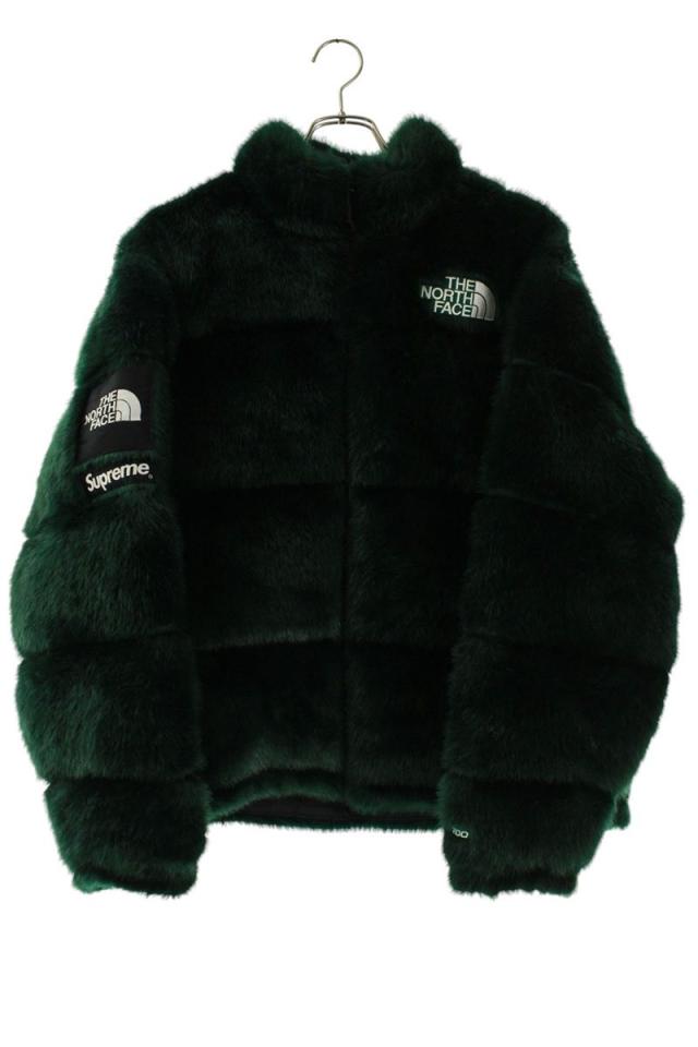 シュプリーム  ノースフェイス サイズ:M  20AW  Faux Fur Nuptse Jacket フェイクファーヌプシダウンジャケット 中古 SB01