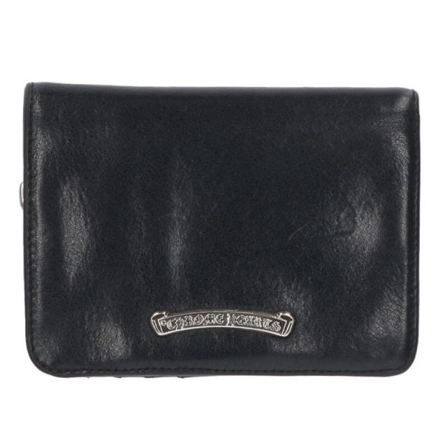 クロムハーツ   JOEY ジョーイ レザー財布 中古 NO05