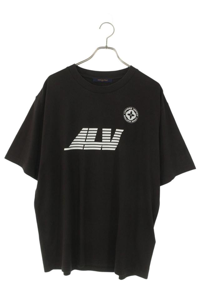 ルイヴィトン サイズ:XL  RM251M NPG HSY98W ウォッシュドロゴプリントTシャツ 中古 OM10