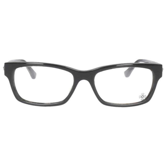 クロムハーツ サイズ:53□16-145  DROP BOX CHプラステンプルウェリントン眼鏡 中古 SS07