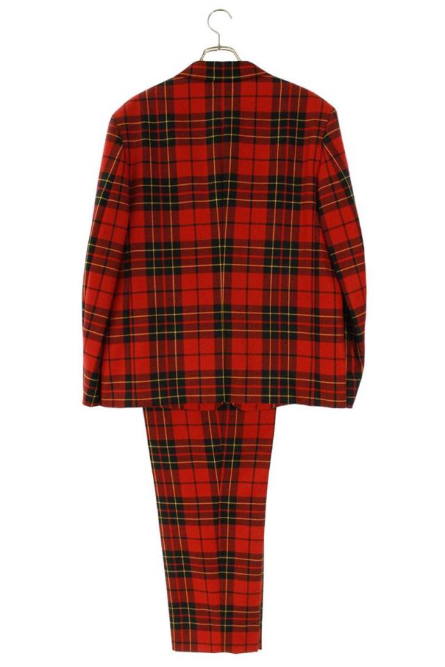 シュプリーム  ロキャロン サイズ:M/32  22SS  Lochcarron Tartan Wool Suit タータンチェックウールセットアップスーツ 中古 BS99 シュプリーム ロキャロン サイズ:M/32 22SS Lochcarron Tartan Wool