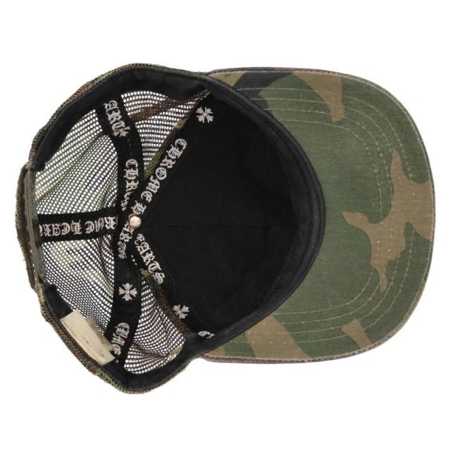 クロムハーツ TRUCKER CAP トラッカーキャップ CHパッチクロスボール付