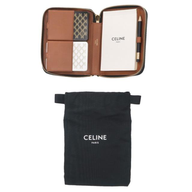 セリーヌ トリオンフキャンバストランプ手帳ケース 中古 BS99